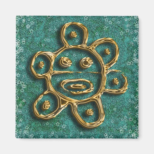 プエルトリカサンペトログリフ磁石 マグネット (正面)