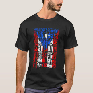 プエルトリカシティズプエルトリコ国旗ボリグア Tシャツ