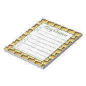 プエルトリカパスツセイボリーバナナリーフケーキ ノートパッド (回転)