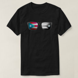 プエルトリカフラッグズシェード | Boricua, Puerto Rico Tシャツ