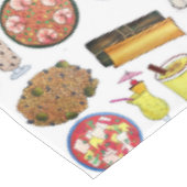 プエルトリカフードキュイジーヌラブプエルトリコグルメ テーブルクロス (アングル)