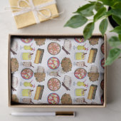 プエルトリカフードキュイジーヌラブプエルトリコグルメ 薄葉紙 (ギフト)