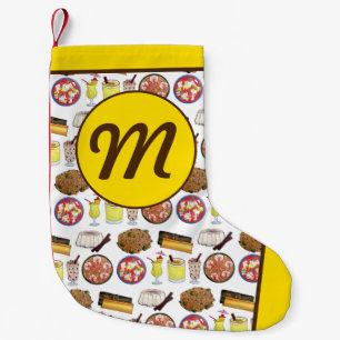 プエルトリカフードコキトパスレスアロズコンドルチェ スモールクリスマスストッキング