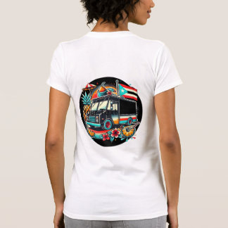 プエルトリカフードトラックTシャツプエルトリコグルメ Tシャツ