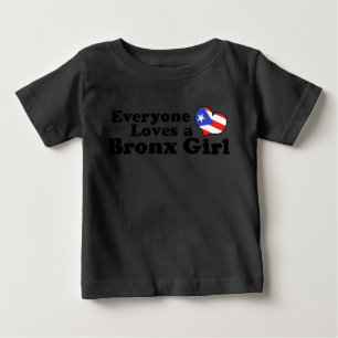 プエルトリカブロンクスガール ベビーTシャツ