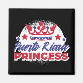プエルトリカプリンセスキュートボリチャガールプライド マグネット