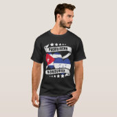 プエルトリカホンジュラスハーフホンジュラスハーフプエルトリ Tシャツ (正面フル)