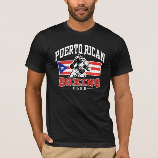 プエルトリカボクシング Tシャツ (正面)