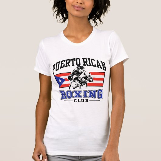 プエルトリカボクシング Tシャツ (正面)