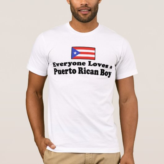 プエルトリカボーイ Tシャツ (正面)