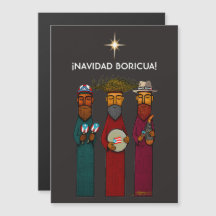 プエルトリカンの音楽パランタを伴う三賢士