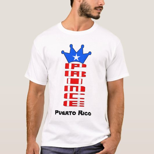 プエルトリカン・プリンス Tシャツ (正面)