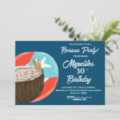 プエルトリカン ボリクア ヒスパニック ラテン フェスティバル ココナッツ 招待状 (スタンド正面)