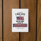 プエルトリカ伝統プエルトRIcoアメリカ引用文 ポストカード