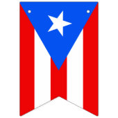 プエルトリカ国旗とパーティーPRバナー/結婚式 バンティングフラッグ (第1の旗)