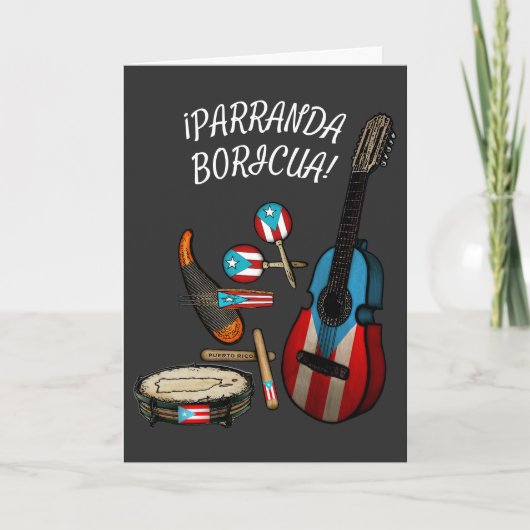 プエルトリカ国旗パランダボリグア シーズンカード (正面)