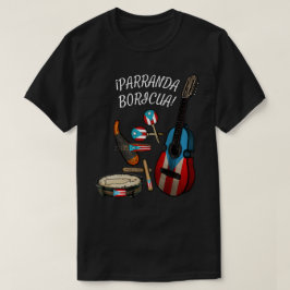 プエルトリカ国旗パランダボリグア Tシャツ