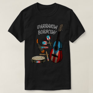 プエルトリカ国旗パランダボリグア Tシャツ