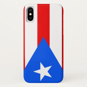 プエルトリカ国旗（プエルトリコ） iPhone X ケース