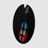 プエルトリカ国旗Cuatro オーナメント (正面)