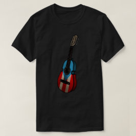 プエルトリカ国旗Cuatro Tシャツ