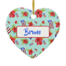 プエルトリカ国旗Flor de Maga