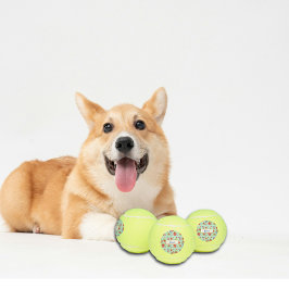 プエルトリカ国旗Flor de Maga テニスボール