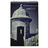 プエルトリコおよびベネズエラ カレンダー (カバー)