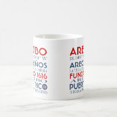 プエルトリコのアレシボ コーヒーマグカップ (中央)