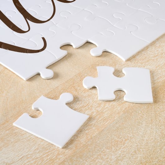 プエルトリコのキャリービーンアイランドフーズからの挨拶 ジグソーパズル (側面)