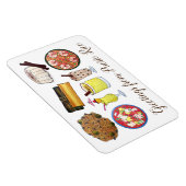 プエルトリコのキャリービーンアイランドフーズからの挨拶 マグネット (右側)