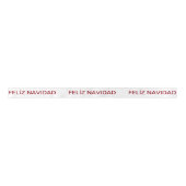 プエルトリコのクリスマス サテンリボン (正面)