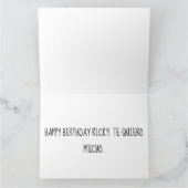 プエルトリコのグリーティングカード カード (内部)