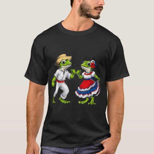 プエルトリコのコキ蛙 Tシャツ (正面)