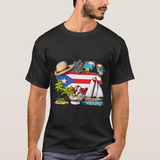 プエルトリコのバケーション Tシャツ (正面)