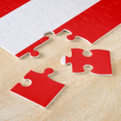 プエルトリコのパズルの旗 ジグソーパズル (側面)