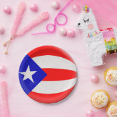 プエルトリコのプエルトリコ人の旗 ペーパープレート (パーティー)