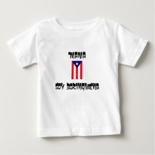 プエルトリコのプライドの衣服 ベビーTシャツ