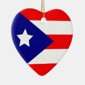 プエルトリコのプライド セラミックオーナメント (右)