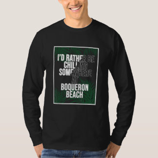 プエルトリコのボケロン ビーチでくつろぎたい Tシャツ