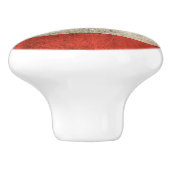 プエルトリコのヴィンテージの動揺してな旗 セラミックノブ (側面)