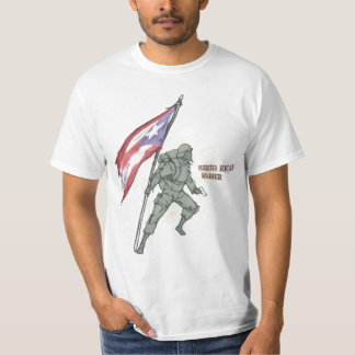 プエルトリコの兵士のTシャツ Tシャツ