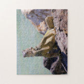 プエルトリコの大きいイグアナ ジグソーパズル (縦)