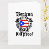 プエルトリコの折りたたみ式グリーティングカード カード (黄色い花)