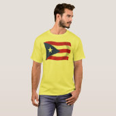プエルトリコの旗のシャツ Tシャツ (正面フル)