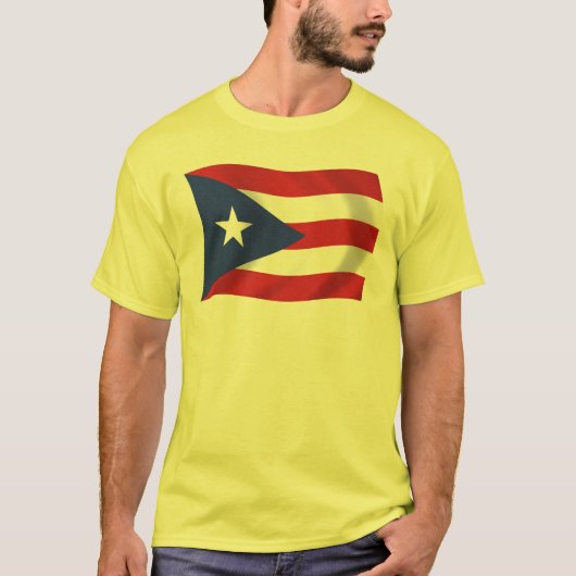 プエルトリコの旗のシャツ Tシャツ (正面)