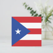 プエルトリコの旗の招待状 招待状 (スタンド正面)