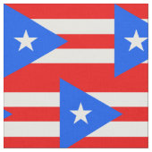 プエルトリコの旗の生地 ファブリック (クローズアップ)
