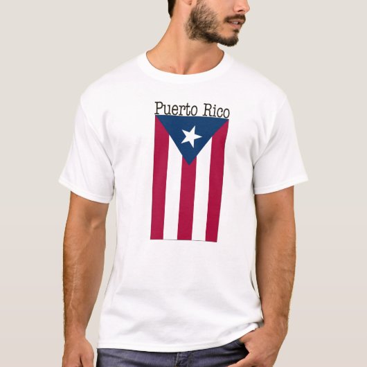 プエルトリコの旗のTシャツ Tシャツ (正面)