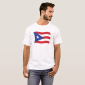 プエルトリコの旗のTシャツ Tシャツ (正面フル)